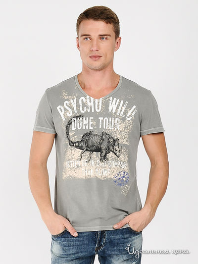 Футболка Gaudi, цвет цвет серый