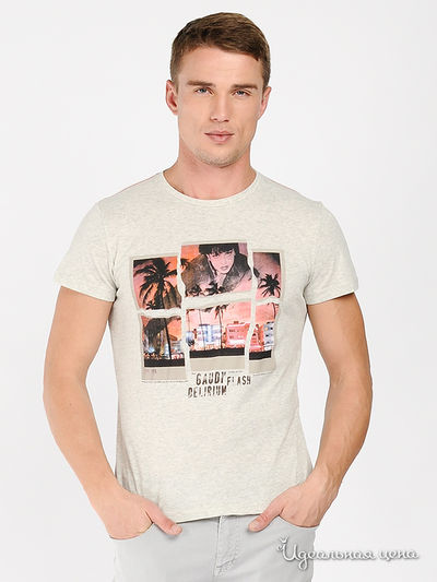 Футболка Gaudi, цвет цвет серый