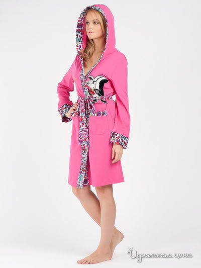 Халат Aqua (одежда), цвет цвет фуксия