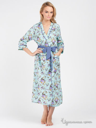 Халат Adzhedo, цвет цвет голубой