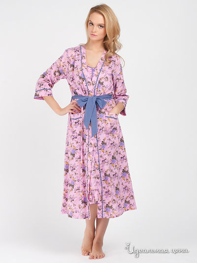 Халат Reflections, цвет цвет розовый