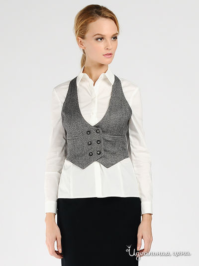 Жилет Larro, цвет цвет серый