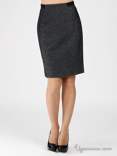 Юбка Larro, цвет цвет серо-синий