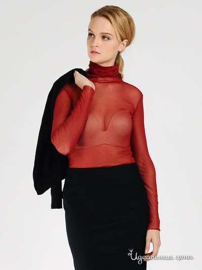 Водолазка Larro, цвет цвет бордовый