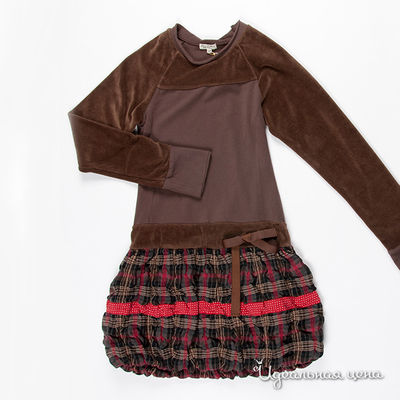 Платье Eliane et Lena, цвет цвет коричневый