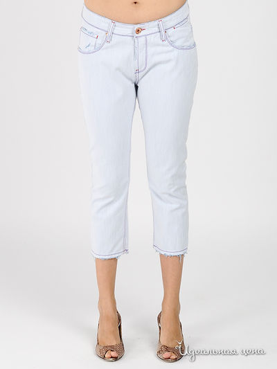 Джинсы MET, цвет цвет голубой