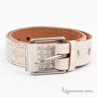 Ремень Affliction, цвет цвет молочный