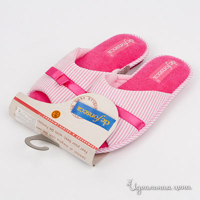 Тапочки De Fonseca, цвет цвет розовый