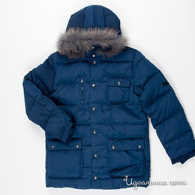 Пуховик Gulliver, цвет цвет синий