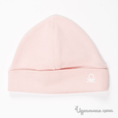 Шапка Benetton Bambini, цвет цвет розовый