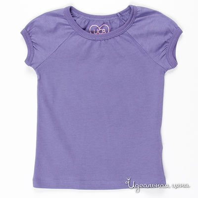 Футболка Benetton Bambini, цвет цвет сиреневый