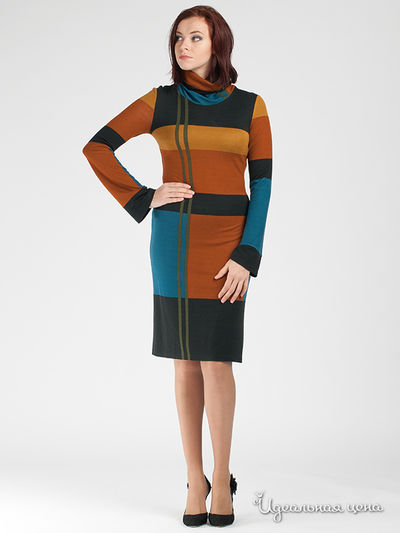 Платье Adzhedo, цвет цвет мультиколор