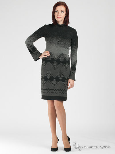 Платье Adzhedo, цвет цвет черный / серый