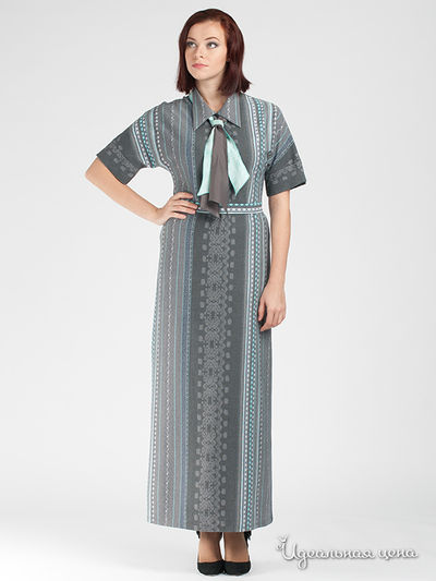 Платье Adzhedo, цвет цвет серый