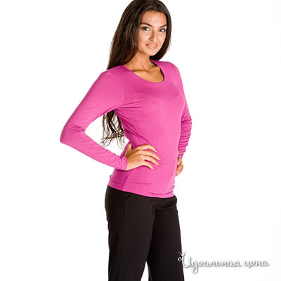 Лонгслив UNQ, цвет цвет розовый