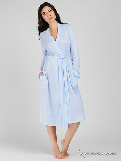 Халат Fancy, цвет цвет голубой