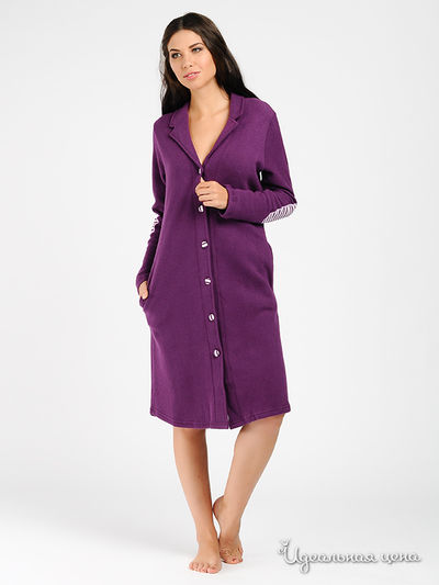 Халат Fancy, цвет цвет пурпурный