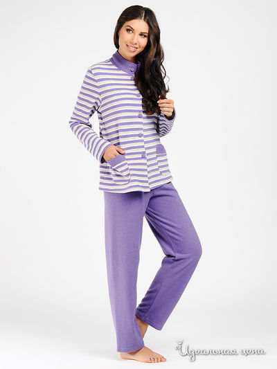 Пижама Fancy, цвет цвет сиреневый / серый