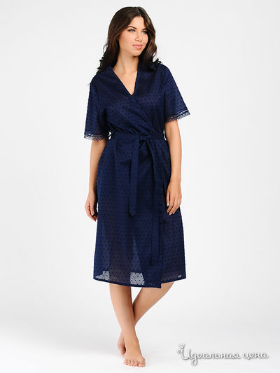 Халат Fancy, цвет цвет синий