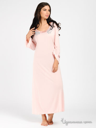 Сорочка Charoi, цвет цвет нежно-розовый