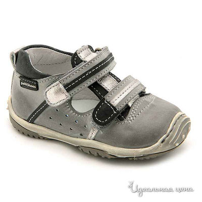 Полуботинки Petit shoes, цвет цвет серый