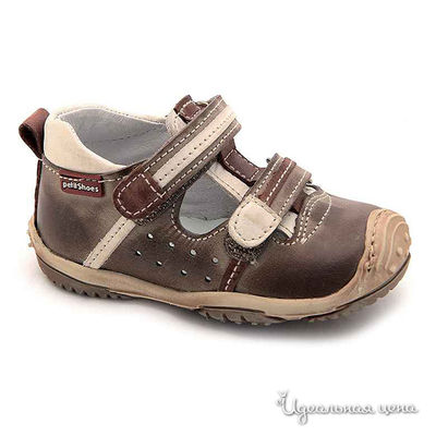 Полуботинки Petit shoes, цвет цвет коричневый