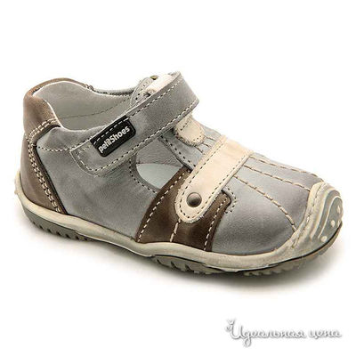 Полуботинки Petit shoes, цвет цвет серый