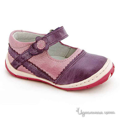 Туфли Petit shoes, цвет цвет розовый / фиолетовый