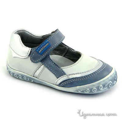 Туфли Petit shoes, цвет цвет голубой