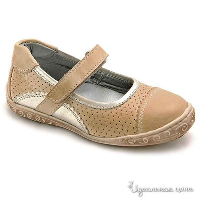 Туфли Petit shoes, цвет цвет бежевый