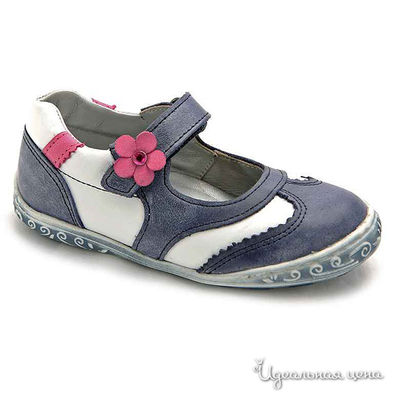 Туфли Petit shoes, цвет цвет синий