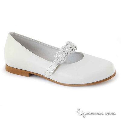 Туфли Petit shoes, цвет цвет белый