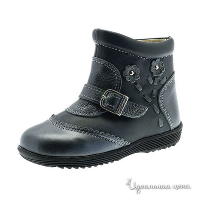 Ботинки Petit shoes, цвет цвет серый