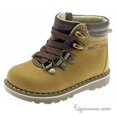 Ботинки Petit shoes, цвет цвет желтый