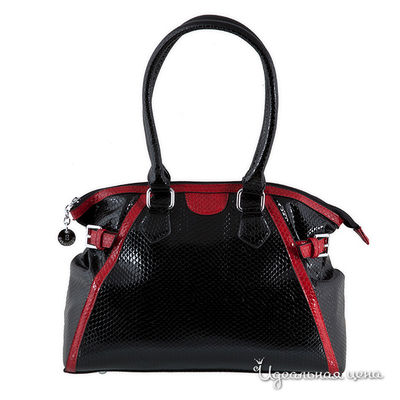 Сумка Sabellino, цвет цвет черный / рубиновый