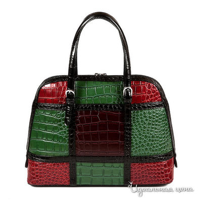 Сумка Sabellino, цвет цвет коричневый / зеленый / красный