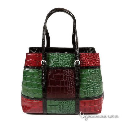 Сумка Sabellino, цвет цвет коричневый / зеленый / красный