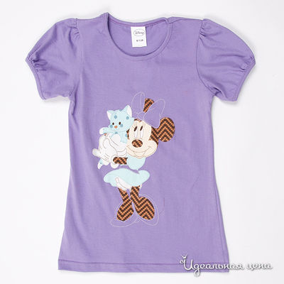 Футболка Disney, цвет цвет сиреневый