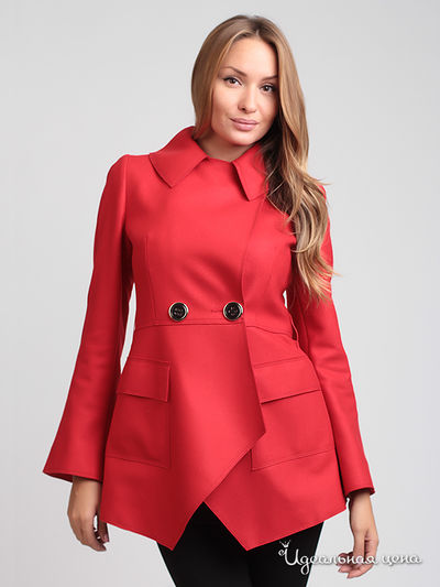 Полупальто Les Pemua, цвет цвет красный