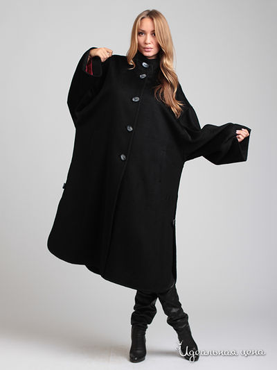 Пальто LES PEMUA женское, цвет черный