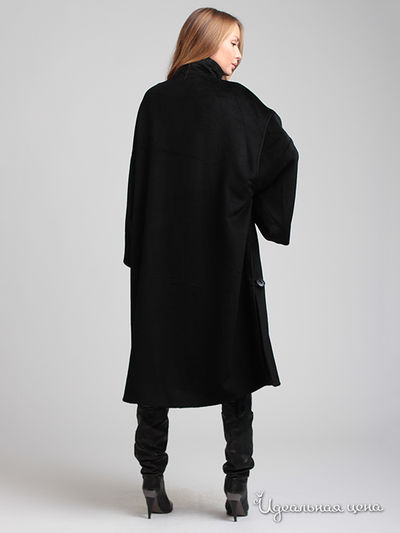 Пальто LES PEMUA женское, цвет черный