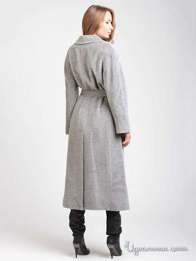Пальто LES PEMUA женское, цвет серый