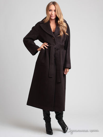 Пальто Les Pemua, цвет цвет коричневый