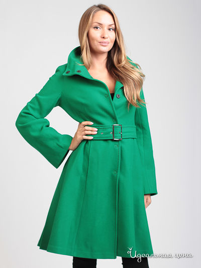 Пальто Les Pemua, цвет цвет зеленый