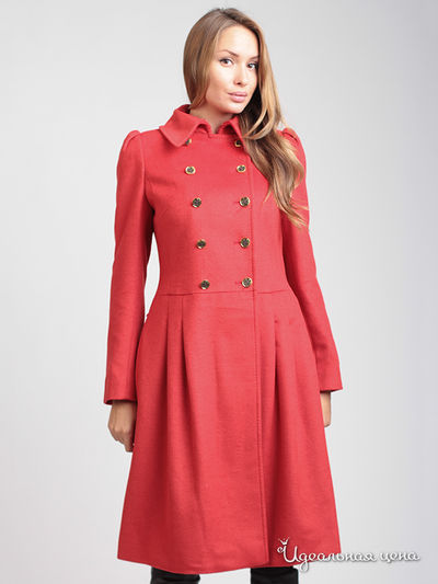 Пальто Les Pemua, цвет цвет красный