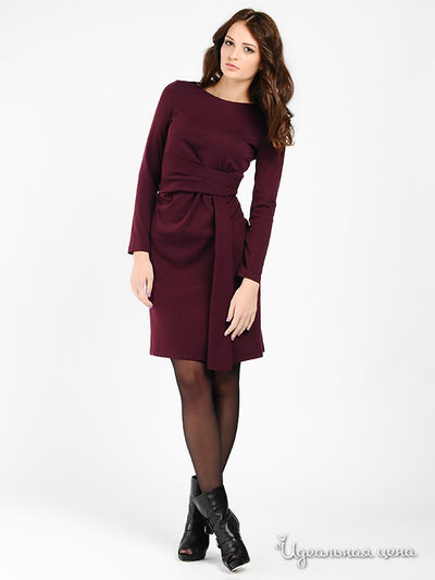 Платье Argent, цвет цвет бордовый