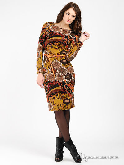 Платье Argent, цвет цвет коричневый