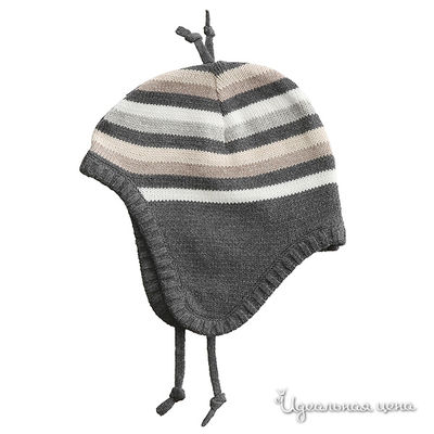 Шапка Angel Dear, цвет цвет темно-серый