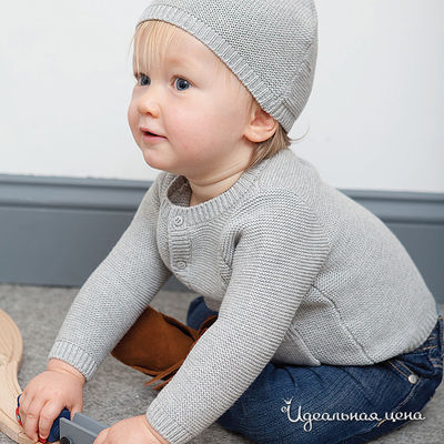 Шапка Angel Dear, цвет цвет серый