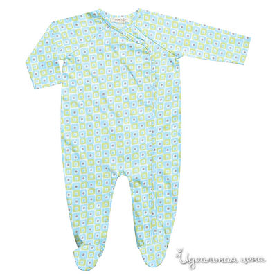 Комбинезон Angel Dear, цвет цвет голубой / зеленый